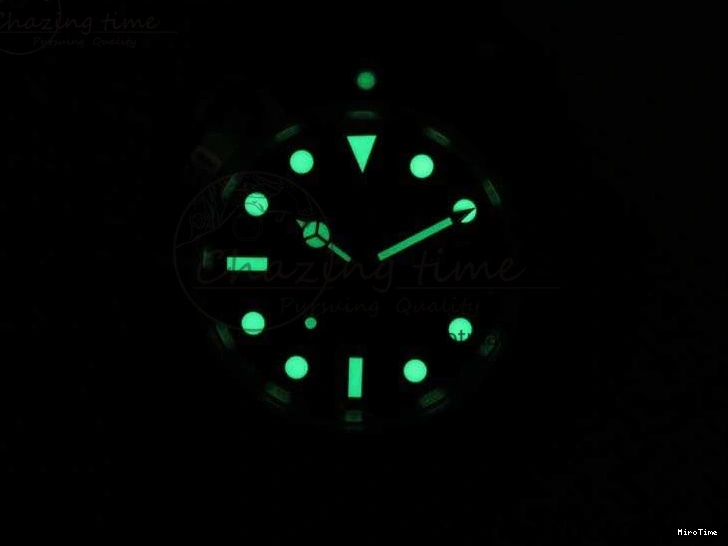 MiroTime 0106 Submariner 16610 LV Green No Rehaut Engraving JF 1:1 Best Edition On SS Bracelet SH ZeroBulk 3543